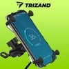 Trizand Motociklo telefono laikiklis su pakroveju