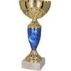 Tryumf Metalinis taurių rinkinys auksinės-mėlynos spalvos T-M 9058H 9058H