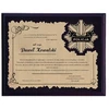 Tryumf Plastikinis diplomas su graviruotu laminatu HG151/G