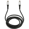 TUMI TUCCSMFI USB-C – Lightning Kabelis 1.5m Fast Charging juodos spalvos