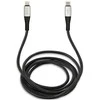 TUMI TUCCSMFI kabelis USB-C - Lightning 1.5m Fast Charging juodos spalvos