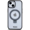 Tumi TUHMP15SSSFC Apple iPhone 15 / 14 / 13 6.1″ baltos spalvos kietas dėklas with skaidrus Ring Stand and MagSafe