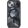 Tumi TUHMP15STCAMK Apple iPhone 15 / 14 / 13 6.1″ juodos spalvos kietas dėklas with Frosted Camo Print and MagSafe