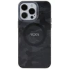 Tumi TUHMP15XDLCAG Apple iPhone 15 Pro Max 6.7″ pilkos spalvos kietas dėklas with Camo Print and MagSafe
