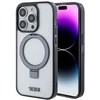 „Tumi TUHMP15XSSFC“ baltos spalvos kietas dėklas „Apple iPhone 15 Pro Max 6.7“ su permatomu žiediniu stovu ir „MagSafe“