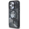 Tumi TUHMP15XTCAMK Apple iPhone 15 Pro Max 6.7″ juodos spalvos kietas dėklas with Frosted Camo Print and MagSafe