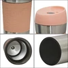 Excellent Houseware termopuodelis puikus virtuvės 350 ml rožinis