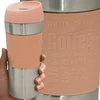 Excellent Houseware termopuodelis puikus virtuvės 350 ml rožinis