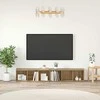 TV staliukas TV spintelių komplektas 2 pcs Amatininkų ąžuolas