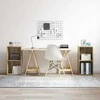 TV staliukas TV spintelių komplektas 2 pcs Amatininkų ąžuolas