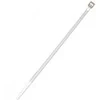 Tvirtinimo dirželis Elematic, 2,5 x 98 mm, baltas