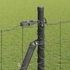 Eurų tvora su betono pagrindu 10 x 1,5 m PVC dengtas plienas