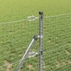 Tvorelės stulpas Plienas Sidabro