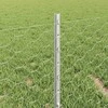 Hexagonal Fence with Post 25 x 0,4 m Galvanizuotas plienas