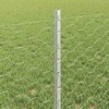 Hexagonal Fence with Post 10 x 0,6 m Galvanizuotas plienas