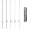Hexagonal Fence with Post 10 x 0,8 m Galvanizuotas plienas