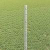 Hexagonal Fence with Post 10 x 0,8 m Galvanizuotas plienas