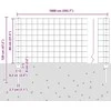 Suvirinto vielos tvoros 10 x 0,8 m (P x A)