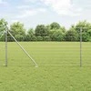 Tvora su stulpais Sidabro 1 x 10 m Plienas