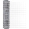 Lauko Euro tvoros gruntinis tvirtinimas 10 x 1,2 m Sidabrinė