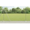 Tvora su stulpais Sidabro 1,4 x 10 m Plienas