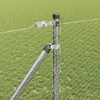 Hexagonal Fence with Post 10 x 1,4 m Galvanizuotas plienas