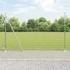 Tvora su stulpais Sidabro 1,5 x 10 m Plienas