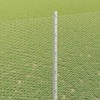 Hexagonal Fence with Post 25 x 1,5 m Galvanizuotas plienas