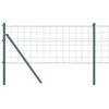 Euro tvoros žemės tvirtinimas 25 x 0,8 m PVC dengtas plienas