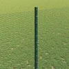 Hexagonal Fence with Post 10 x 1,4 m PVC dengtas plienas Žalia