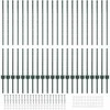 Tvorelės stulpas 22 pcs Žalia 160 cm Plienas
