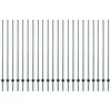 Tvorelės stulpas 22 pcs Žalia 200 cm Plienas