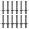 Tvorelės stulpas 44 pcs Pilka 100 cm Plienas
