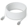 Ubiquiti UACC-Cable-Patch-EL-C6A-15M-W tinklo kabelis Permatomas, Balta Cat6a