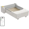 Gyvūnų Prekės - UBPet C31 Išmanusis Automatinis Šiukšlių Dėžė, Dviejų Šukų Sistema, Programėlės Stebėjimas, 1–11 kg, Balta