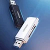Kortelių skaitytuvas - Ugreen CM104 SD / TF USB 3.0 - Juodas