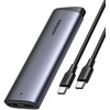 Ugreen CM767 M.2 NVMe PCIe SSD Disk Dėklas - sidabro spalvos