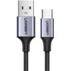 Nikeliuotas USB-C laidas QC3.0 UGREEN, 1m