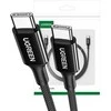 Ugreen US557 USB-C į USB-C laidas, 100 W, 5A (juodas)