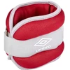 Umbro - kulkšnies ir riešo svarmenys 2x1 kg (raudona)