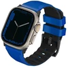 UNIQ Linus apyrankė Apple Watch Series 1-8/SE/SE2/SE3/Ultra1/2/3 42/44/45/49mm Airosoft Silicone mėlynas