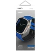 UNIQ Linus apyrankė Apple Watch Series 1-8/SE/SE2/SE3/Ultra1/2/3 42/44/45/49mm Airosoft Silicone mėlynas