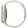 Uniq Išmaniojo laikrodžio Apple Watch 4/5/6/7/8/SE magnetinis/dvipusis dirželis, Smėlio/Žalsvos spalvos, 40/41mm