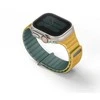 UNIQ apyrankė Revix Evo Apple Watch Series1/2/3/4/5/6/7/8/9/SE/SE2/Ultra/Ultra2 42/44/45/49mm Reversible Magnetic žalios ir geltonos spalvos