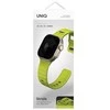 UNIQ apyrankė Stride Apple Watch Series1/2/3/4/5/6/7/8/9/SE/SE2/Ultra/Ultra 2 42/44/45/49mm FKM Rubber Strap laimo spalvos