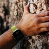 UNIQ apyrankė Stride Apple Watch Series1/2/3/4/5/6/7/8/9/SE/SE2/Ultra/Ultra 2 42/44/45/49mm FKM Rubber Strap mėlynos spalvos