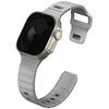 UNIQ apyrankė Stride Apple Watch Series1/2/3/4/5/6/7/8/9/SE/SE2/Ultra/Ultra 2 42/44/45/49mm FKM Rubber Strap pilkos spalvos