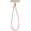 UNIQ Coehl Candy Gem Handstrap universal phone strap for hand rožinės spalvos/rožinės spalvos candy