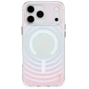 UNIQ Coehl Vela dėklas Apple iPhone 17 Pro Max magnetinio įkrovimo opalinis