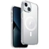 UNIQ Combat dėklas Apple iPhone 14 Plus / 15 Plus 6,7" Magclick įkrovimas atlasinis skaidrus